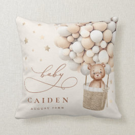 Teddy Bear Gender Neutral Baby shower Nursery Gift Kussen
