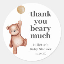 Teddy Bear Gender Neutral Baby shower