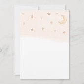 Teddy Bear Gender Neutral Balloon Baby shower Kaart (Achterkant)