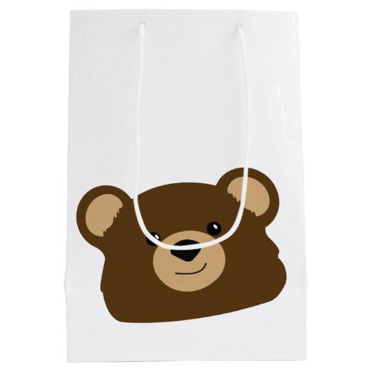 Teddy Bear Gift Bag Medium Cadeauzakje (Achterkant)