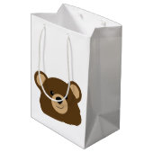 Teddy Bear Gift Bag Medium Cadeauzakje (Achterkant Gekanteld)