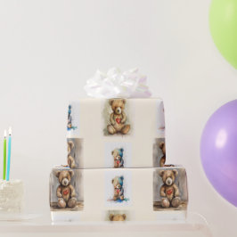 Teddy Bear Gift Cadeaupapier