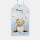 Teddy Bear Gift Labels Cadeaulabel (Achterkant)