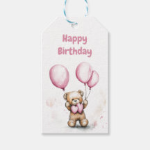 Teddy Bear Gift Labels