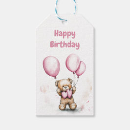 Teddy Bear Gift Labels Cadeaulabel