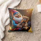Teddy Bear Gnome Kussen (Deken)