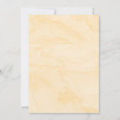 Teddy Bear Gold Balloons Neutraal Baby shower Invi Kaart (Achterkant)