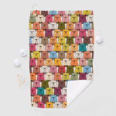 Teddy Bear Golfhanddoek (Insitu)