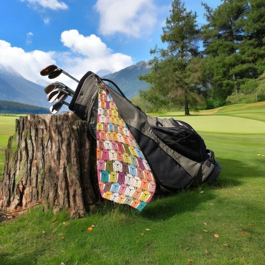 Teddy Bear Golfhanddoek