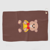 Teddy Bear  Golfhanddoek (Horizontaal)