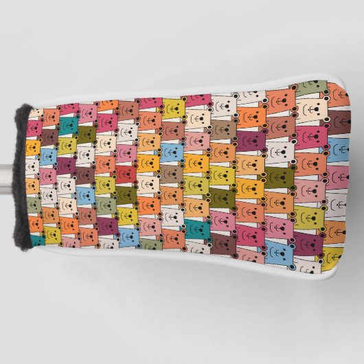 Teddy Bear Golfheadcover (Voorkant)