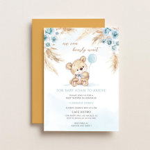 Teddy Bear Gras Baby Shower