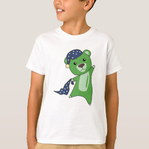 Teddy Bear green Sleepyhead Teddy Bear T-shirt