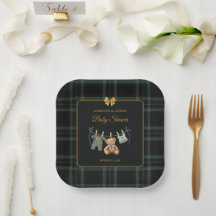 Teddy Bear Groen Buffalo Check