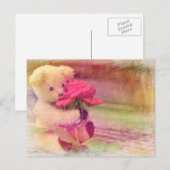 Teddy Bear Groeten Briefkaart (Voorkant / Achterkant)