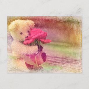 Teddy Bear Groeten Briefkaart
