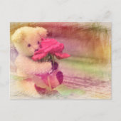 Teddy Bear Groeten Briefkaart (Voorkant)