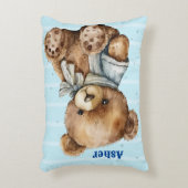 Teddy Bear grote kussens, personalisatie beschikba Accent Kussen (Voorkant(Verticaal))