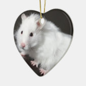 Teddy Bear Hamster Keramisch Ornament (Links)