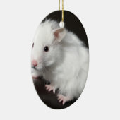 Teddy Bear Hamster Keramisch Ornament (Rechts)