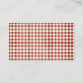 Teddy Bear Holiday Boy Baby shower Luier Raffle Informatiekaartje (Achterkant)