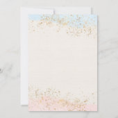 Teddy Bear Hot Air Ballon over gendergelijkheid Kaart (Achterkant)