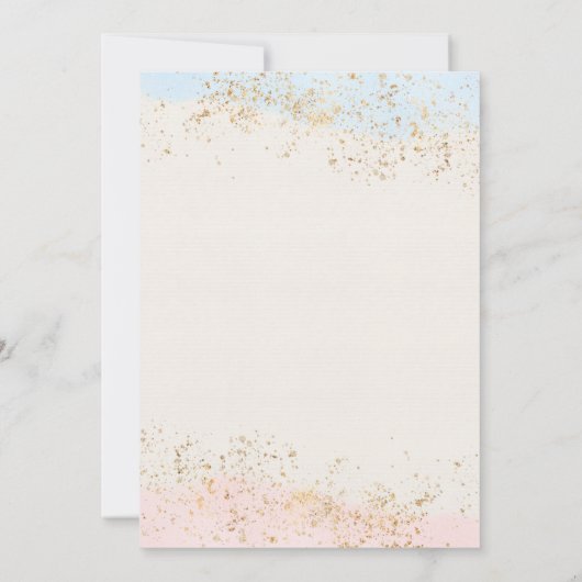 Teddy Bear Hot Air Ballon over gendergelijkheid Kaart (Achterkant)