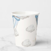 Teddy Bear Hot Air-ballon Papieren Bekers (Links)