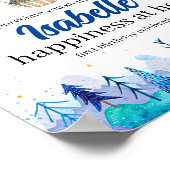 Teddy Bear Hot Air Ballonmeisje verjaart Poster (Hoek)