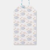 Teddy Bear & Hot Air Balloon, bedankt Cadeaulabel (Achterkant)