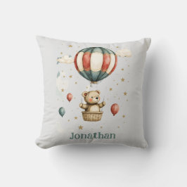 Teddy Bear Hot Air Balloon Cozy Kussen