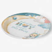 Teddy Bear Houston: We hebben een jongen in de rui Papieren Bordje (Gekanteld)