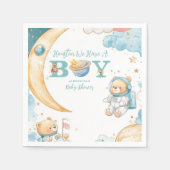 Teddy Bear Houston: We hebben een jongen in de rui Servet (Voorkant)