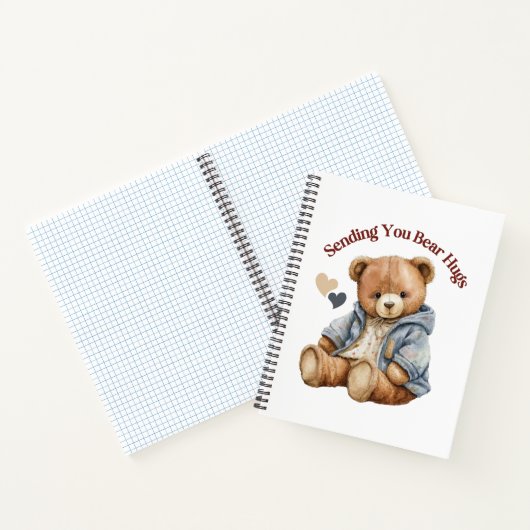 Teddy Bear Hug Notitieboek (Binnen)