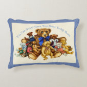 TEDDY BEAR HUGS ACCENT PILLOW *Customize Kussen (Voorkant)