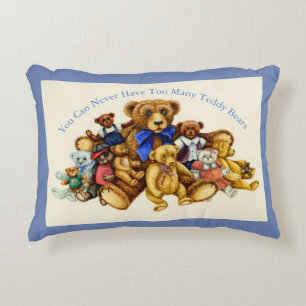 TEDDY BEAR HUGS ACCENT PILLOW *Customize Kussen