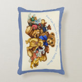 TEDDY BEAR HUGS ACCENT PILLOW *Customize Kussen (Voorkant(Verticaal))