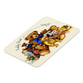 TEDDY BEAR HUGS MAGNET *Customize Magneet (Linkerzijde)