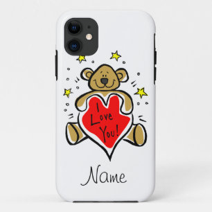 Teddy Bear I Love You iPhone 5 Hoesje