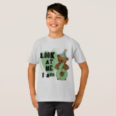 Teddy Bear Ik ben 6 Verjaardag T-shirts en Geschen (Voorkant volledig)
