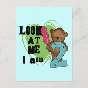 Teddy Bear, ik ben twee T-shirts en cadeautjes Briefkaart
