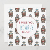 Teddy Bear, ik mis je heel erg (Voorkant / Achterkant)