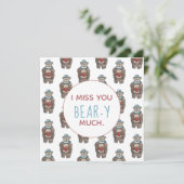 Teddy Bear, ik mis je heel erg (Staand voorkant)
