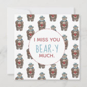 Teddy Bear, ik mis je heel erg (Voorkant)