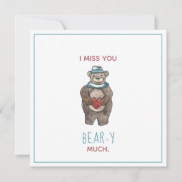 Teddy Bear, ik mis je veel Valentijn