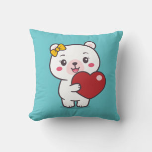Teddy Bear Illustratie Kussen