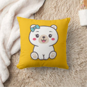 Teddy Bear Illustratie Kussen (Deken)