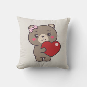 Teddy Bear Illustratie Kussen