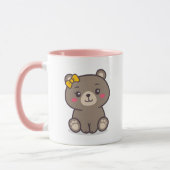 Teddy Bear Illustratie Mok (Links)