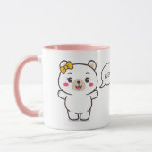Teddy Bear Illustratie Mok (Links)
